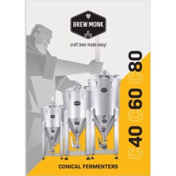 C80 Brewmonk conical fermenter